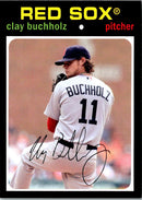 2012 Topps Gold Rush Wrapper Redemption (Series 2) Clay Buchholz