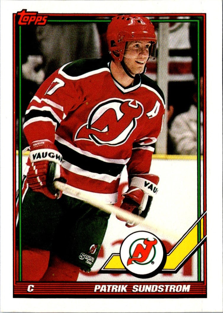 1991 Topps Patrik Sundstrom