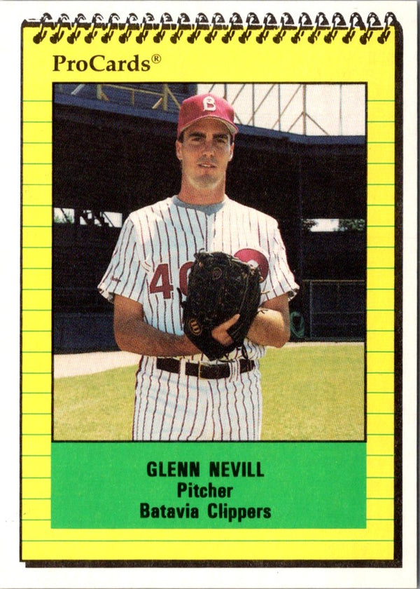 1991 ProCards Glenn Nevill #3482