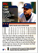 2000 Topps Opening Day Tony Clark