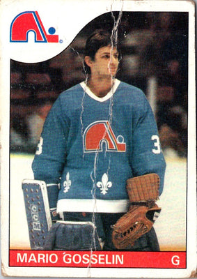 1985 Topps Mario Gosselin #18 Rookie