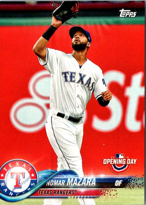 2018 Topps Opening Day Nomar Mazara #104