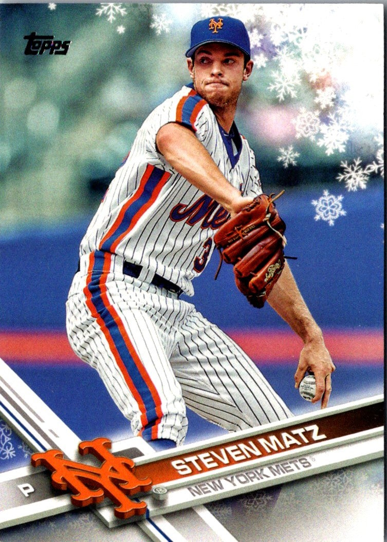 2017 Topps Holiday Steven Matz