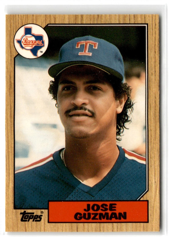 1987 Topps Jose Guzman #363