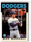 1986 Topps Tiffany Mike Marshall