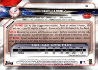 2018 Bowman Gary Sanchez #97