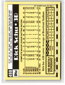 1990 Topps Tiffany Rick Schu