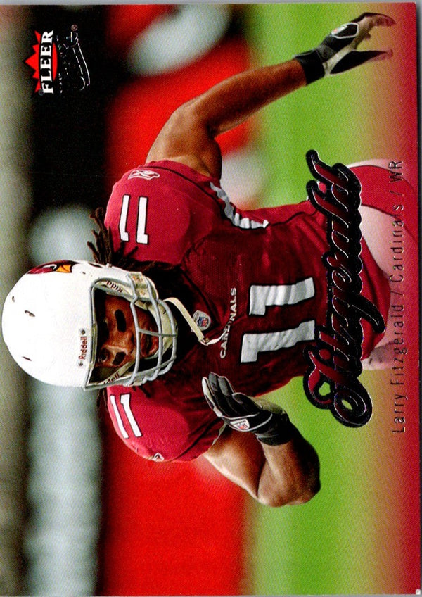 2007 Upper Deck Silver Larry Fitzgerald #4 /99