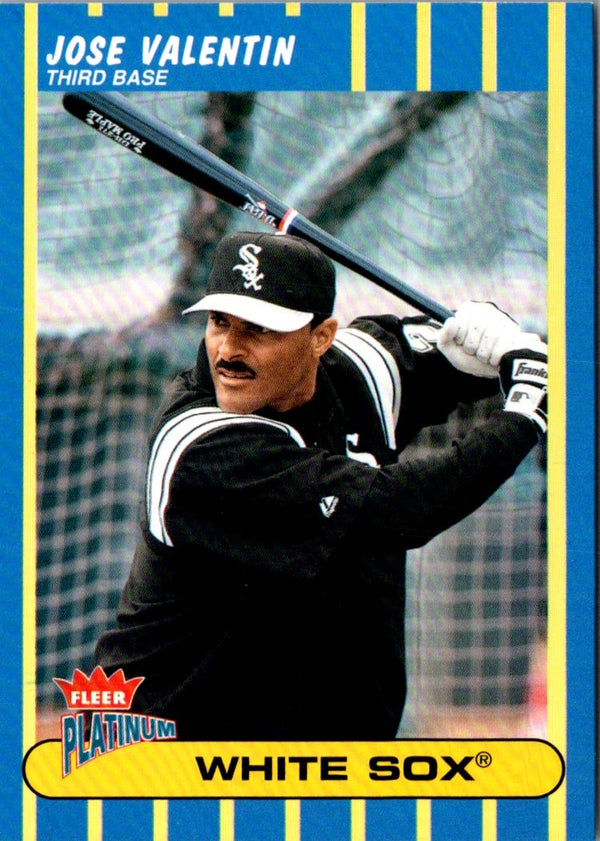 2003 Fleer Platinum Jose Valentin #138
