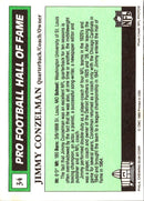 1990 Swell Greats Jimmy Conzelman