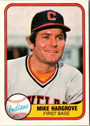 1981 Fleer Mike Hargrove