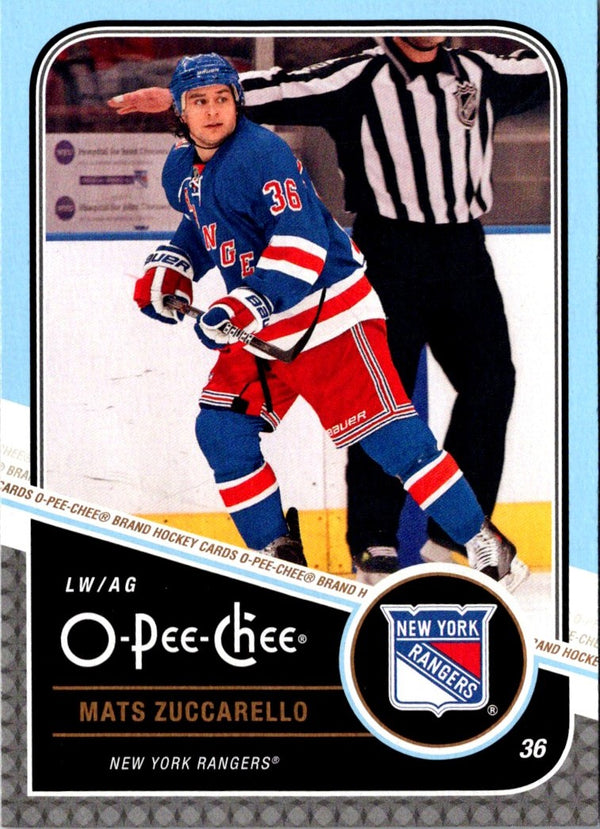 2011 O-Pee-Chee Mats Zuccarello #306