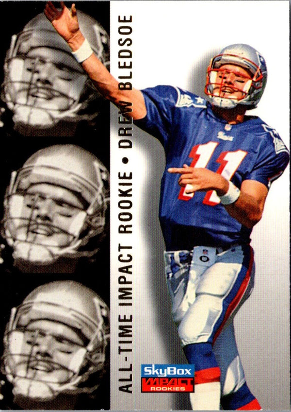 1996 SkyBox Impact Rookies Drew Bledsoe #73