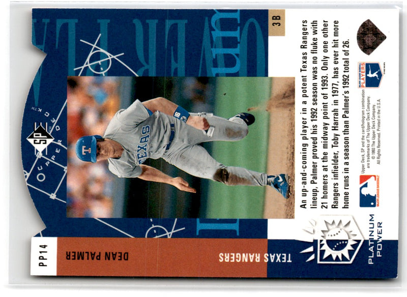 1993 SP Platinum Power Dean Palmer