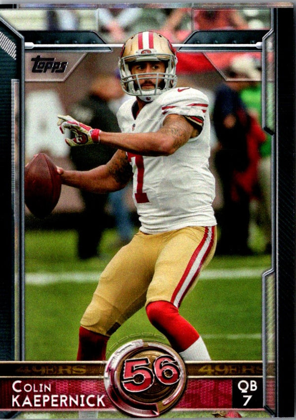 2015 Topps Super Bowl 50 Factory Set Colin Kaepernick #362