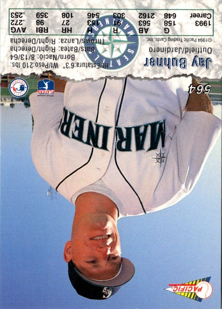 1994 Pacific Crown Collection Jay Buhner