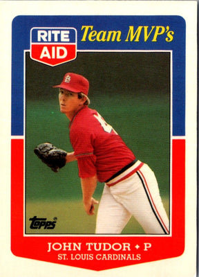 1988 Topps Rite-Aid Team MVP's John Tudor #29