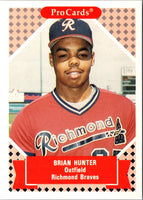 1991 ProCards Tomorrow's Heroes Brian Hunter #177