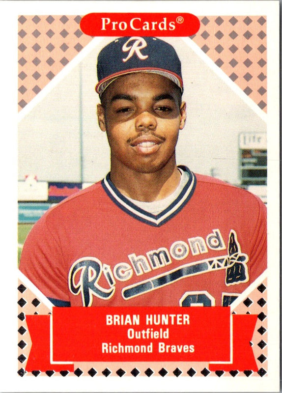 1991 ProCards Tomorrow's Heroes Brian Hunter #177