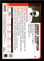 2003 Bowman Derrius Thompson #86