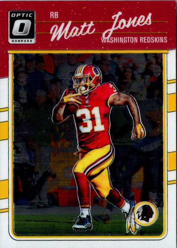 2016 Donruss Optic Matt Jones #99