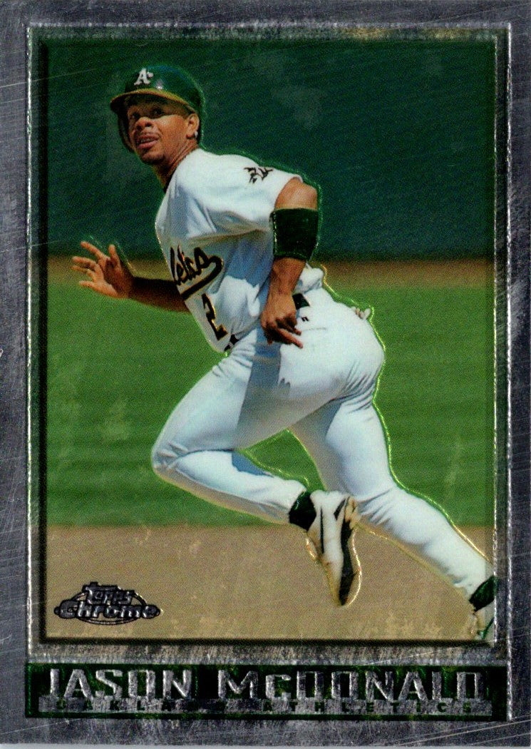 1998 Topps Chrome Jason McDonald