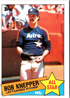 1985 Topps Bob Knepper #721
