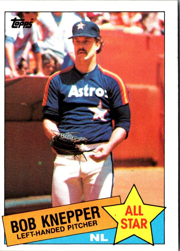 1985 Topps Bob Knepper #721