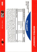 1990 Pro Set Pat Burns