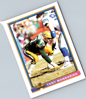 1991 Bowman Tony Mandarich #160