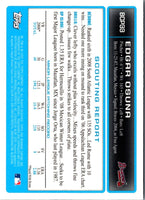 2009 Bowman Chrome Prospects Edgar Osuna #BCP33