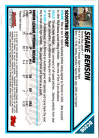 2007 Bowman Chrome Prospects Shane Benson #BC206