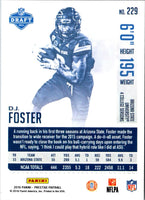 2016 Panini Prestige D.J. Foster #229 Rookie