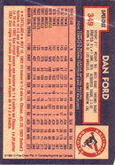1984 O-Pee-Chee Dan Ford