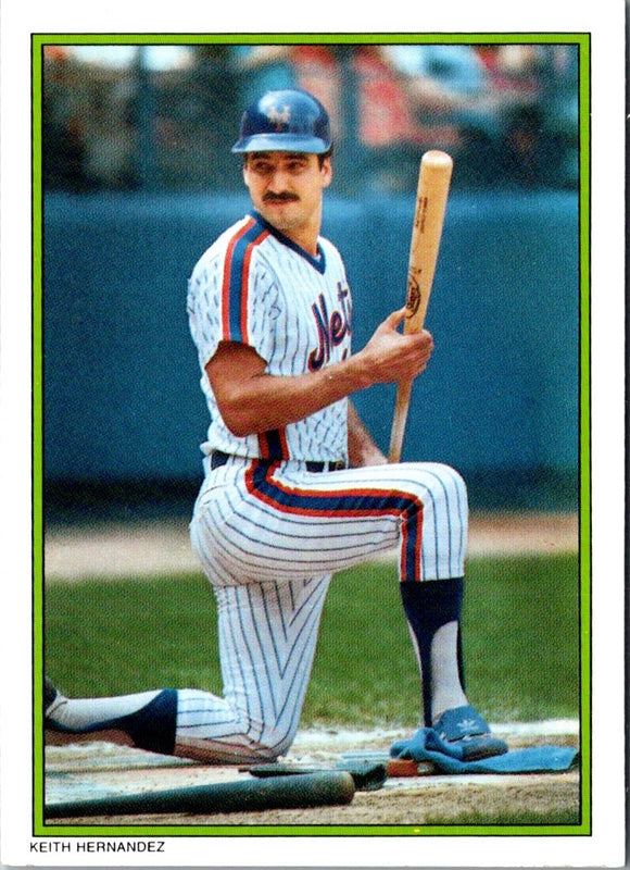 1986 Topps Glossy Send-Ins Keith Hernandez #7
