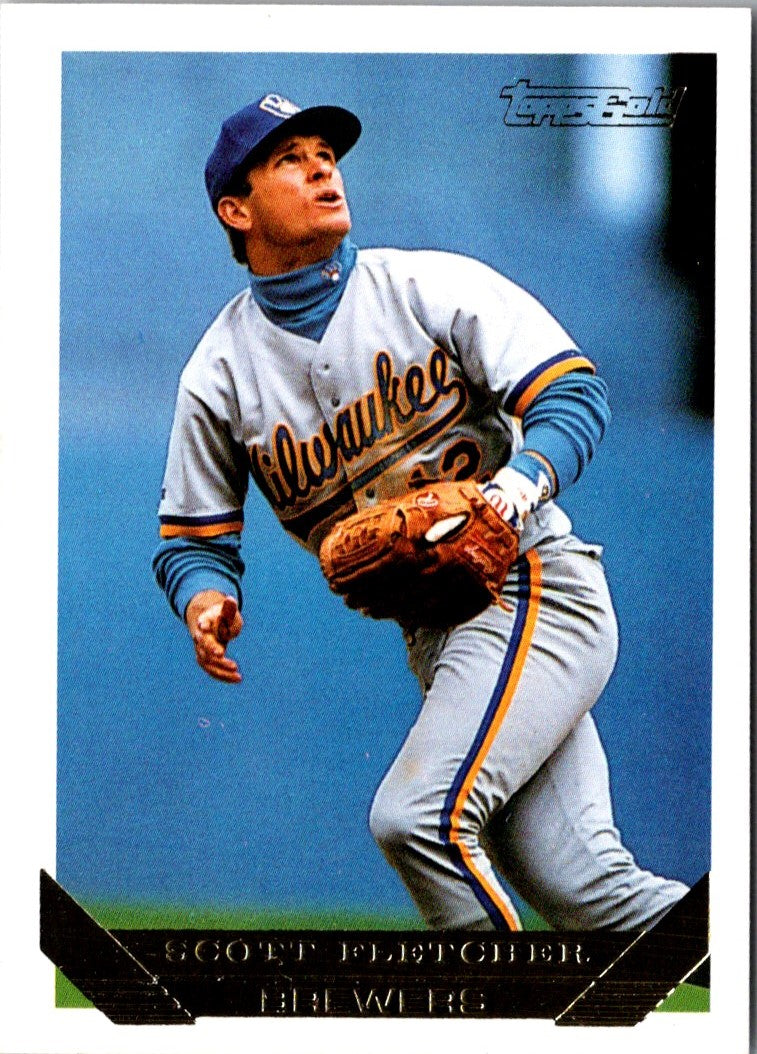 1993 Topps Gold Scott Fletcher