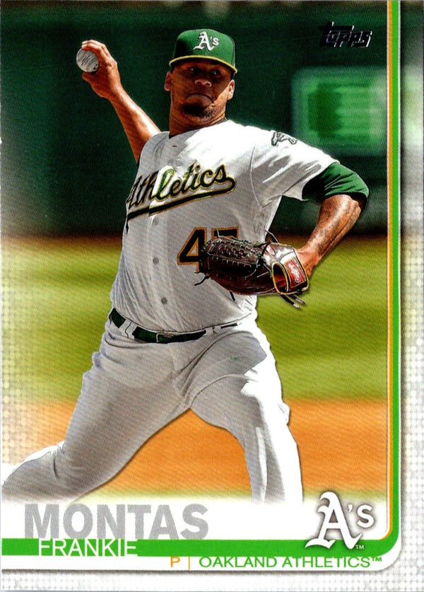 2019 Topps Update Frankie Montas #US215