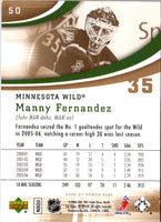 2006 Upper Deck Power Play Manny Fernandez #50