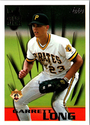 1996 Topps Garrett Long #241 Rookie