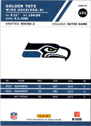 2012 Score Golden Tate