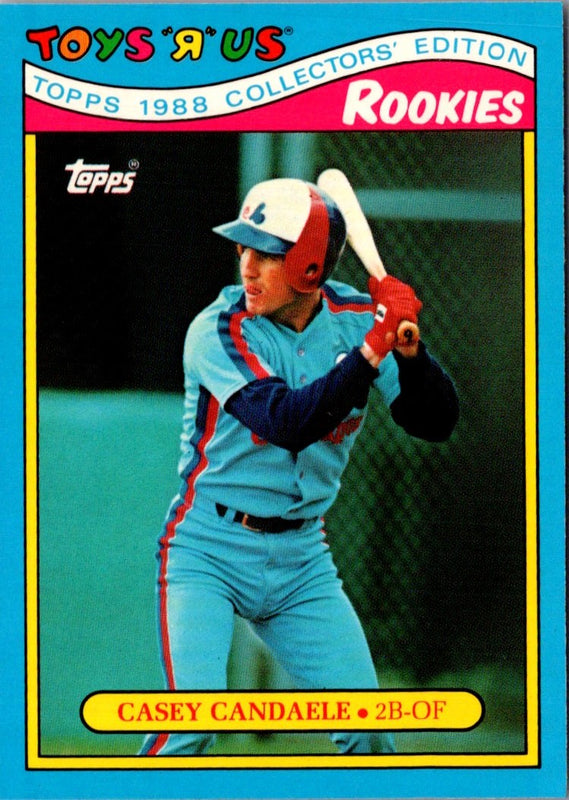 1988 Topps Toys'R'Us Rookies Casey Candaele #7