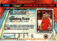 1991 Stadium Club Jacques Cloutier #166