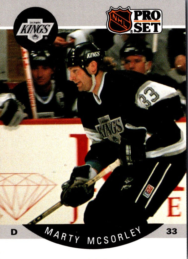 1990 Pro Set Marty McSorley #124