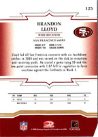 2005 Donruss Throwback Threads Brandon Lloyd #125