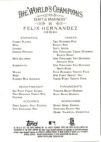 2012 Topps Allen & Ginter Felix Hernandez #95