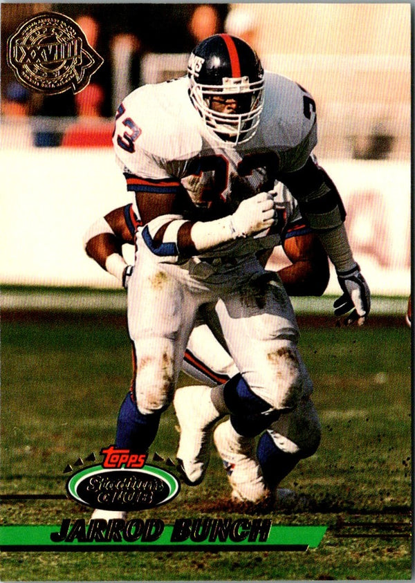 1993 Stadium Club Super Teams Bowl Jarrod Bunch #182