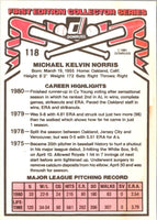 1981 Donruss Mike Norris #118