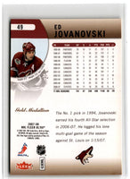 2007 Ultra Gold Medallion Ed Jovanovski #49