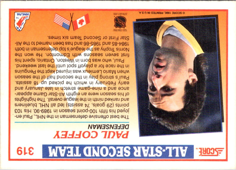 1990 Score Paul Coffey