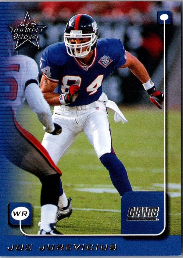 1999 Leaf Rookies & Stars Joe Jurevicius #129